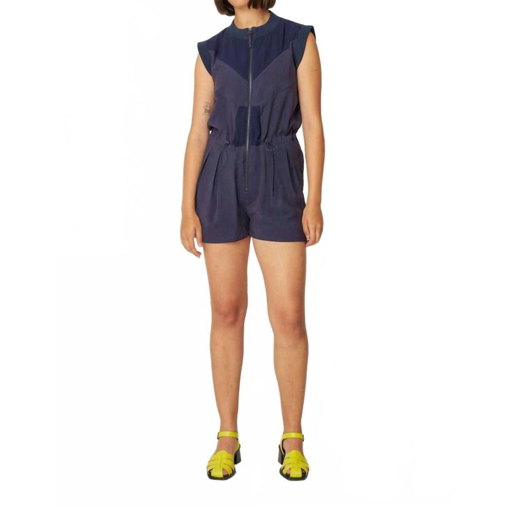 NEW SKFK irati short jumpsuit in navy violet